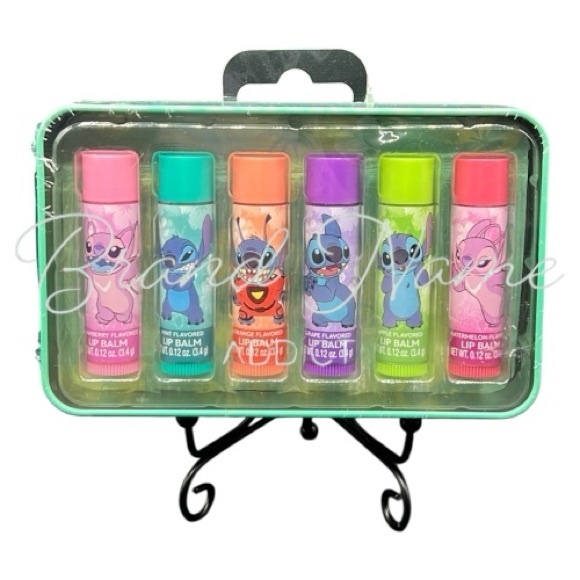 Taste Beauty Other - Disney Stitch 6 Piece Lip Balm Limited Edition Collection Tin Set